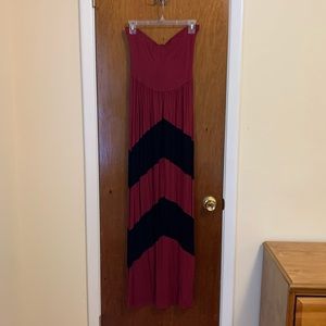 Strapless Maxi Dress